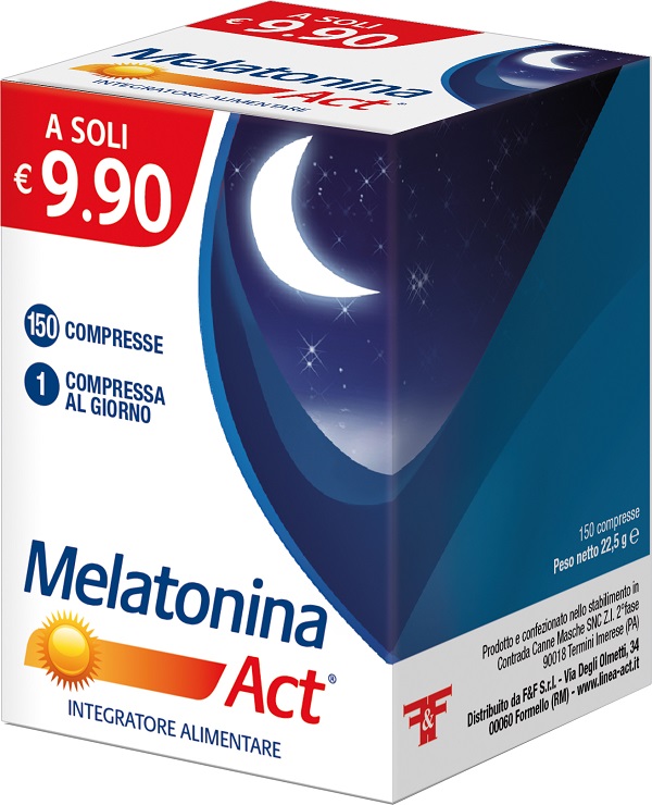 MELATONINA ACT 150 COMPRESSE - Farmacia De Pasquale