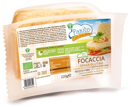 PANITO FOCACCIA 110 G - Farmacia De Pasquale