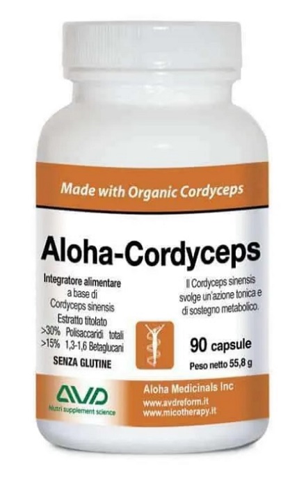 ALOHA CORDYCEPS 90 CAPSULE - Farmacia De Pasquale