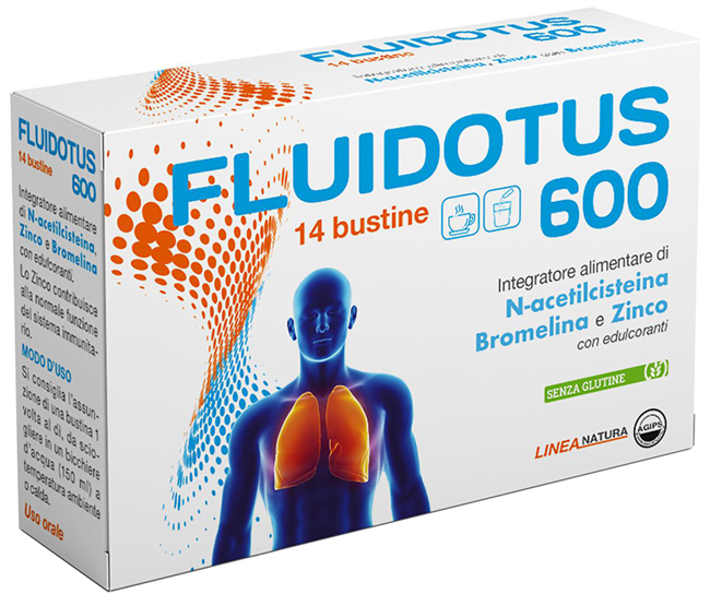 FLUIDOTUS 600 14 BUSTINE - Farmacia De Pasquale