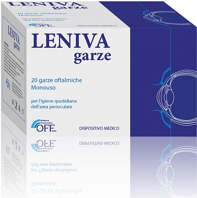 LENIVA GARZE OFTALMICHE 20 PEZZI - Farmacia De Pasquale