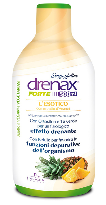 DRENAX FORTE L'ESOTICO CON ESTRATTO D'ANANAS 500 ML - Farmacia De Pasquale