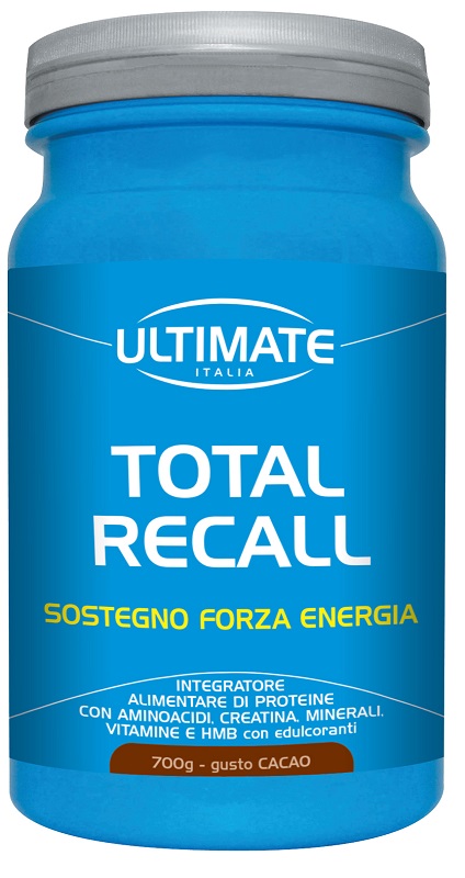 ULTIMATE TOTAL RECALL CACAO 700 G - Farmacia De Pasquale