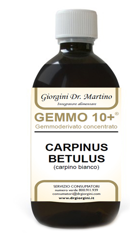 GEMMO 10+ CARPINO BIANCO 500 ML LIQUIDO ANALCOLICO - Farmacia De Pasquale