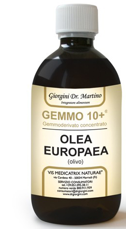 GEMMO 10+ OLIVO 500 ML LIQUIDO ANALCOLICO - Farmacia De Pasquale