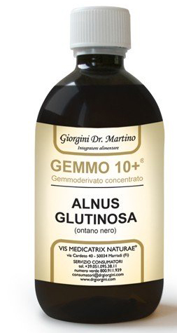 GEMMO 10+ ONTANO NERO 500 ML LIQUIDO ANALCOLICO - Farmacia De Pasquale