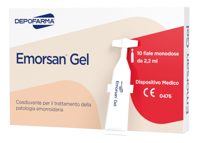 EMORSAN GEL 10 FIALE MONODOSE DA 2,2 ML - Farmacia De Pasquale