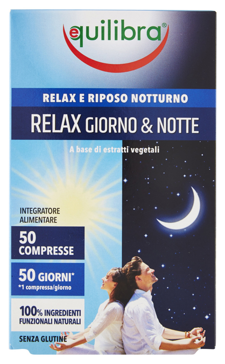 RELAX GIORNO & NOTTE 50 COMPRESSE - Farmacia De Pasquale