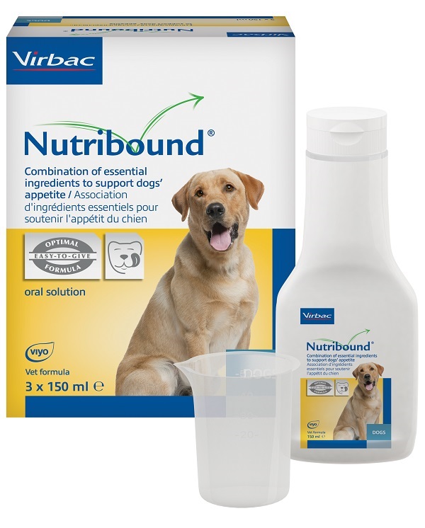NUTRIBOUND SOLUZIONE ORALE APPETIBILE PER CANE 3 FLACONI DA 150 ML - Farmacia De Pasquale
