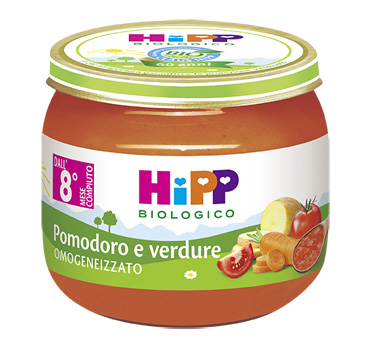 HIPP BIO HIPP BIO OMOGENEIZZATO SUGO POMODORO VERDURE 2X80 G - Farmacia De Pasquale