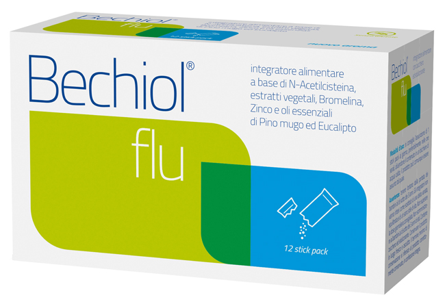 BECHIOL FLU 12 BUSTINE STICK PACK - Farmacia De Pasquale