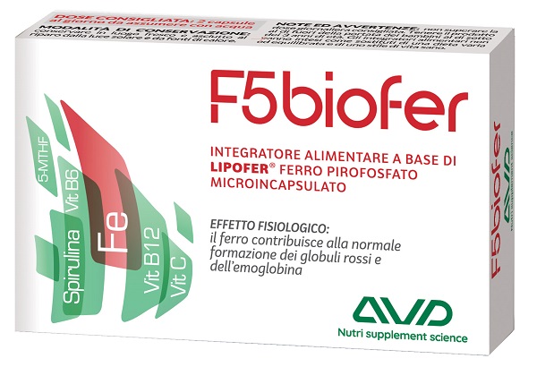 F5 BIOFER 30 CAPSULE BLISTER 14,8 G - Farmacia De Pasquale