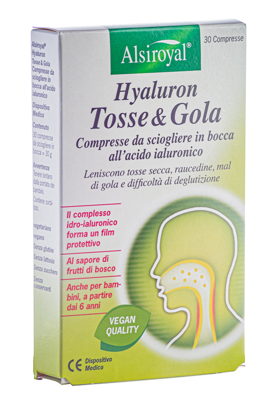 HYALURON TOSSE & GOLA 30 COMPRESSE N - Farmacia De Pasquale