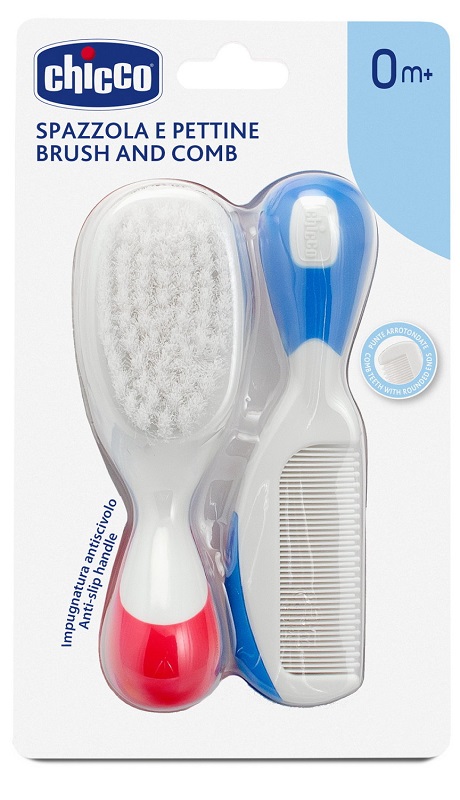 CHICCO SPAZZOLA + PETTINE NYLON - Farmacia De Pasquale