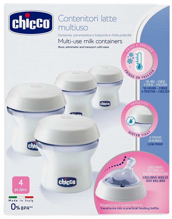 CHICCO CONTENITORE LATTE STEP UP NEW - Farmacia De Pasquale