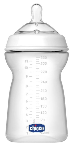 CHICCO BIBERON NATURAL FEEL 6 MESI+330 ML VELOCE - Farmacia De Pasquale