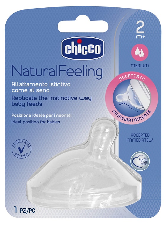 CHICCO TETTARELLA STEPUP NEW 2M+ FLUSSO MEDIO - Farmacia De Pasquale