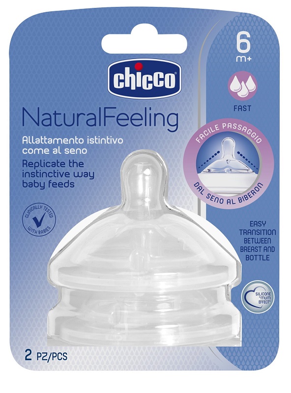 CHICCO TETTARELLA STEPUP NEW 6M+ FLUSSO VELOCE - Farmacia De Pasquale