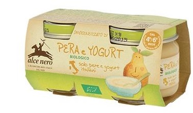 OMOGENEIZZATO PERA E YOGURT BABY FOOD BIO 2 X 80 G - Farmacia De Pasquale