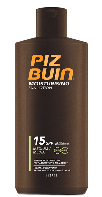 PIZ BUIN MOISTURISING FLUIDA CORPO SPF15 200 ML - Farmacia De Pasquale
