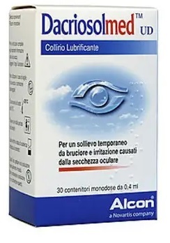 DACRIOSOLMED UD COLLIRIO LUBRIFICANTE 30 FLACONCINI MONODOSE 0,4 ML - Farmacia De Pasquale