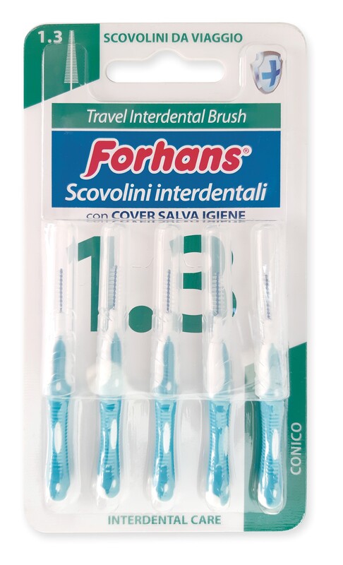 FORHANS TRAVEL INTERDENTAL BRUSH 1,3 - Farmacia De Pasquale