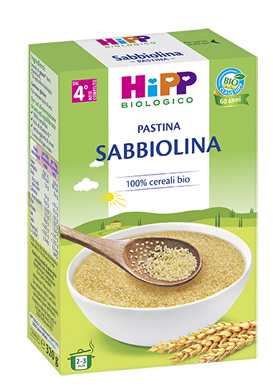 HIPP BIO PASTINA SABBIOLINA 320 G - Farmacia De Pasquale
