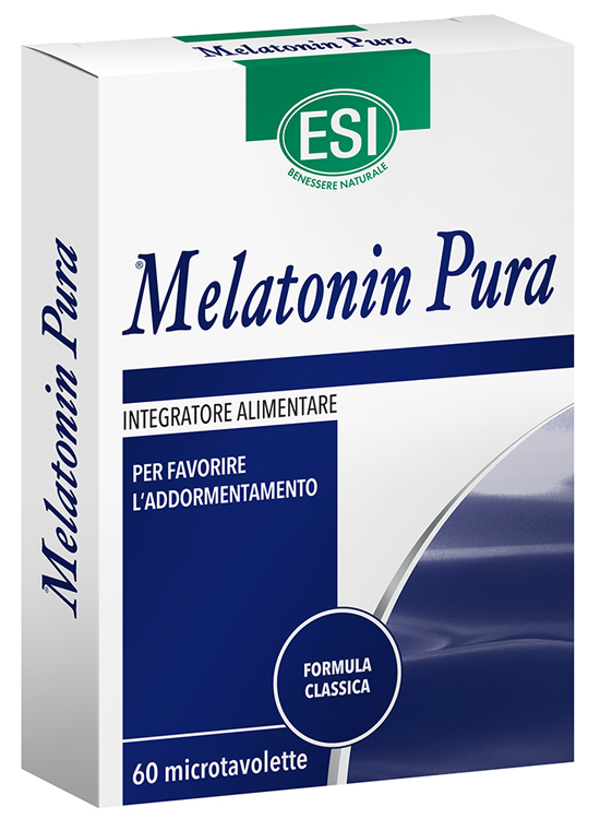 ESI MELATONIN PURA 60 MICROTAVOLETTE - Farmacia De Pasquale