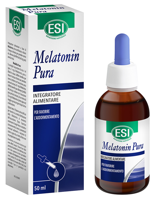 ESI MELATONIN PURA GOCCE 50 ML - Farmacia De Pasquale