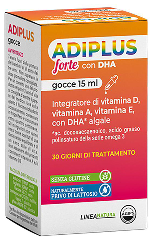 ADIPLUS FORTE CON DHA GOCCE FLACONCINO 15 ML - Farmacia De Pasquale
