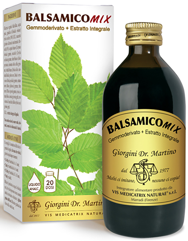 BALSAMICOMIX LIQUIDO ANALCOLICO 200 ML 40 DOSI - Farmacia De Pasquale