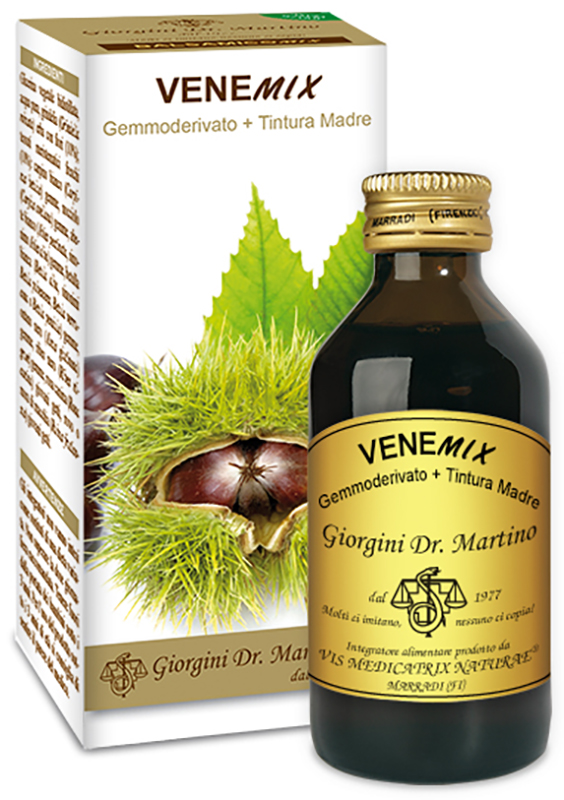VENEMIX GEMMODERIVATO + TINTURA MADRE SENZA ALCOOL 100 ML - Farmacia De Pasquale