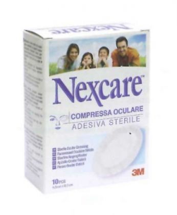 COMPRESSA OCULARE NEXCARE 10 PEZZI - Farmacia De Pasquale