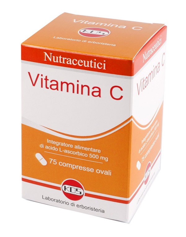 VITAMINA C 75 COMPRESSE OVALI - Farmacia De Pasquale