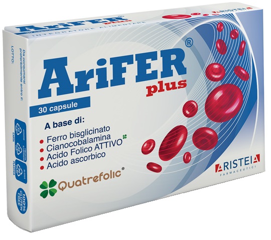 ARIFER PLUS 30 CAPSULE - Farmacia De Pasquale