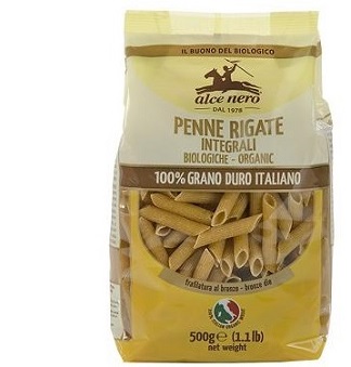 PENNE RIGATE INTEGRALI BIO 500 G - Farmacia De Pasquale