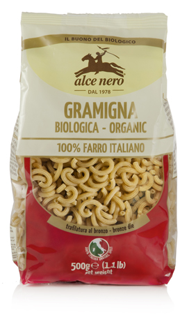 GRAMIGNA 100% SFARINATO DI FARRO BIO 500 G - Farmacia De Pasquale
