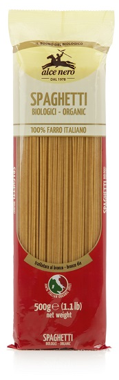SPAGHETTI 100% SFARINATO DI FARRO BIO 500 G - Farmacia De Pasquale