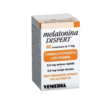 MELATONINA DISPERT 1MG DI MELATONINA 60 COMPRESSE - Farmacia De Pasquale