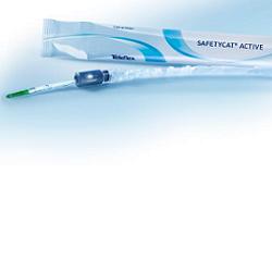 CATETERE VESCICALE AUTOLUBRIFICATO SAFETYCAT ACTIVE ERGOTHAN 30 CM CH 10 - Farmacia De Pasquale