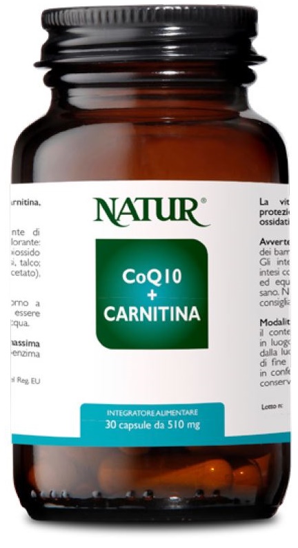 COQ10+CARNITINA 30 CAPSULE - Farmacia De Pasquale