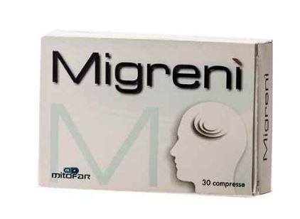 MIGRENI' 30 COMPRESSE 20 G - Farmacia De Pasquale