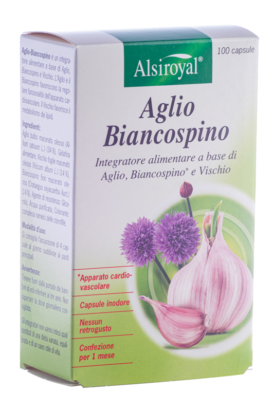 AGLIO BIANCOSPINO 100 CAPSULE - Farmacia De Pasquale