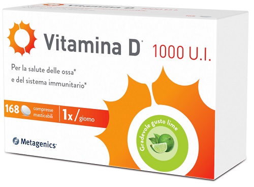 VITAMINA D 1000 UI 168 COMPRESSE MASTICABILI - Farmacia De Pasquale