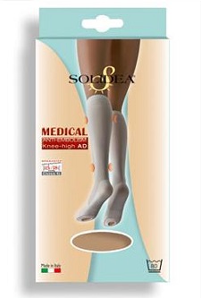 MEDICAL ANTI EMBOLISM KNEE-HIGH NATUR L - Farmacia De Pasquale