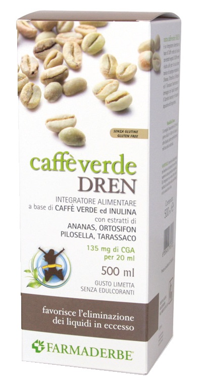 CAFFE' VERDE DREN 500 ML - Farmacia De Pasquale