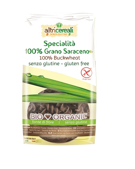 ALTRICEREALI FUSILLI DI GRANO SARACENO BIO 250 G - Farmacia De Pasquale