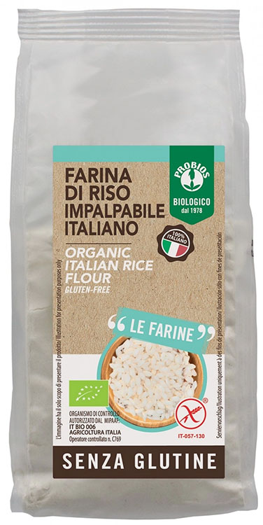 FARINA DI RISO IMPALPABILE 375 G - Farmacia De Pasquale