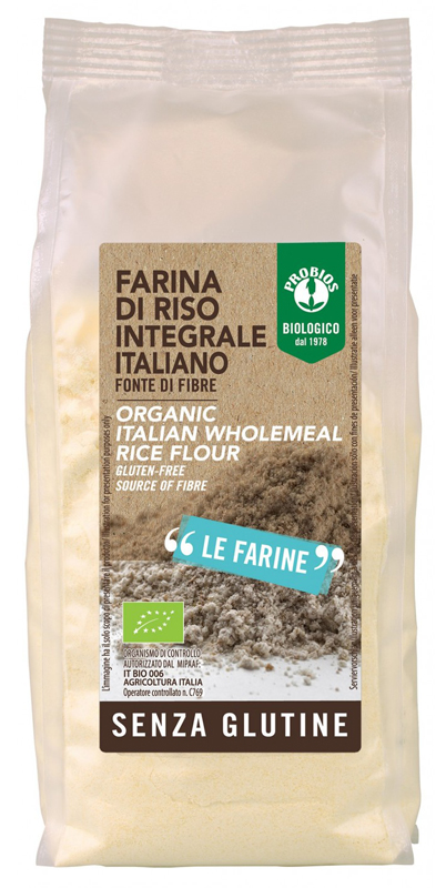 FARINA DI RISO INTEGRALE 375 G - Farmacia De Pasquale