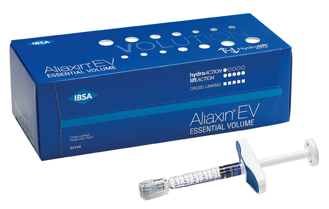 SIRINGA INTRADERMICA ALIAXIN EV ESSENTIAL VOLUME ACIDO IALURONICO CROSS-LINKATO 25MG/G 2 SIRINGHE X 1 G - Farmacia De Pasquale